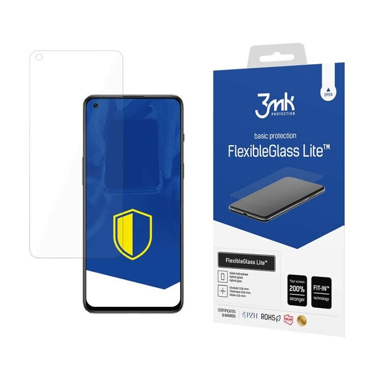 OnePlus Nord 2T - 3mk FlexibleGlass Lite™ screen protector (Attēls 1)