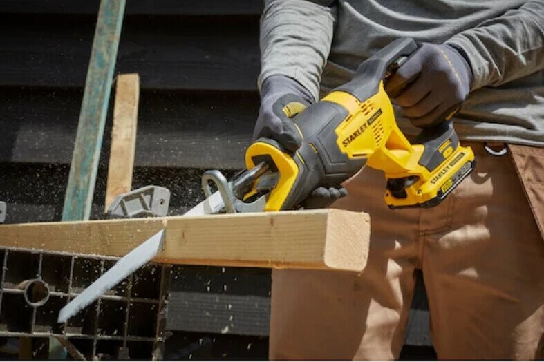 Stanley | 18V V20 Reciprocating Saw - 2 x 2.0Ah Kitbox | SFMCS300D2K-QW | 18 V (Attēls 4)