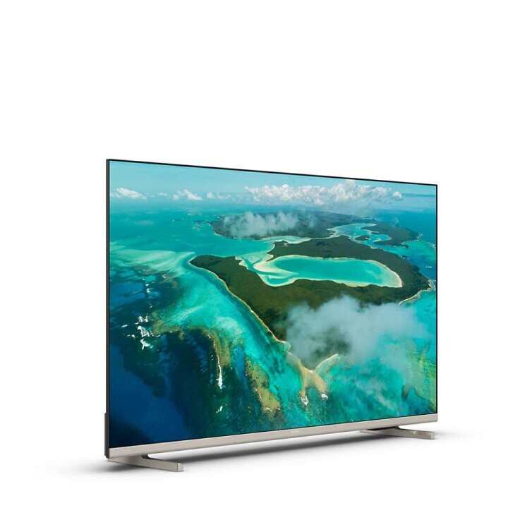 Philips 43PUS7657/12 TV 109.2 cm (43") Quad HD Smart TV Wi-Fi Silver (Attēls 2)