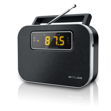 Muse M-081R Black, Alarm function, 2-band PLL portable radio (Attēls 1)