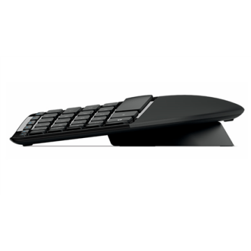 Microsoft L5V-00009 Sculpt Ergonomic Desktop Multimedia, Wireless, Keyboard layout DK, Black, Mouse included, Danish, Numeric keypad, 842 oz (Фото 2)