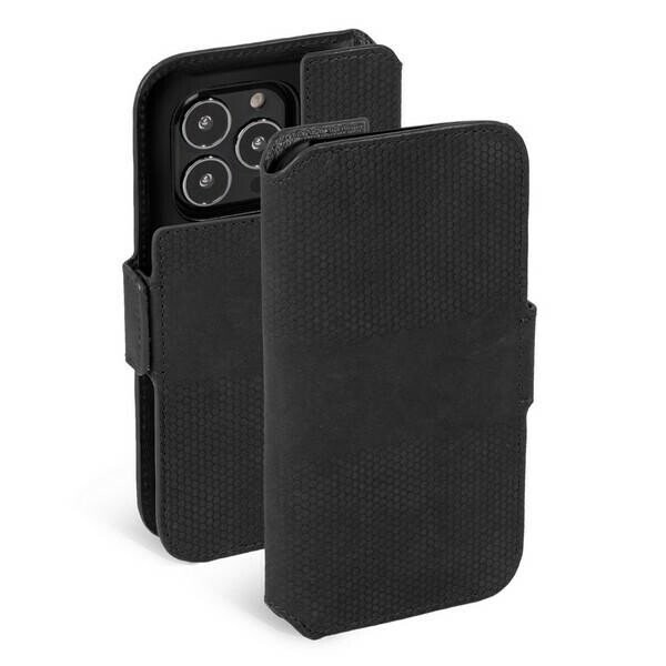 Krusell PhoneWallet Leather iPhone 13 Pro 6.1" czarny|black 62395 (Фото 1)
