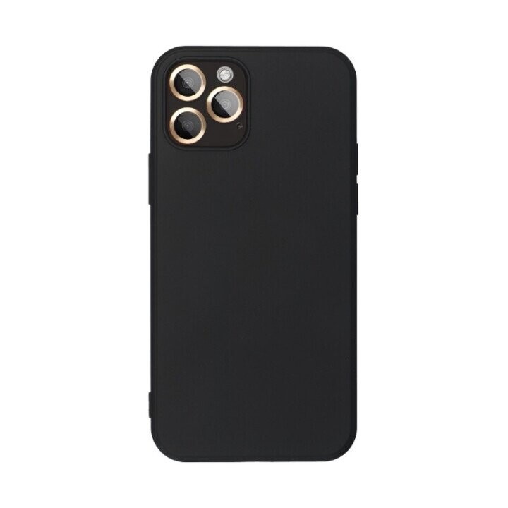 Vennus Мягкий-маттовый силиконовый чехол-крышка для Samsung Galaxy S21 FE (G990B) Черный (Фото 3)
