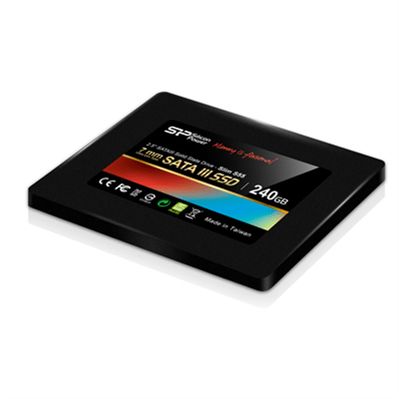 Silicon Power Slim S55 240 GB, SSD interface SATA, Write speed 450 MB/s, Read speed 550 MB/s (Фото 5)
