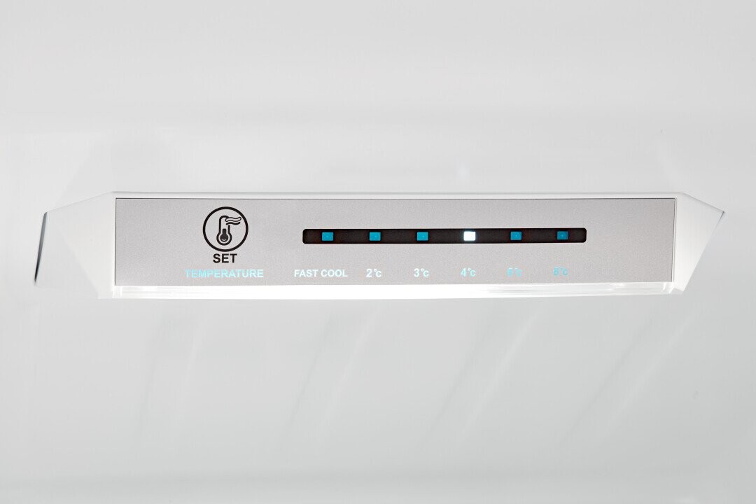 Midea Refrigerator | MDRB424FGE02I | Energy efficiency class E | Free standing | Combi | Height 188 cm | No Frost system | Fridge net capacity 224 L | Freezer net capacity 86 L | 42 dB | Grey (Фото 7)