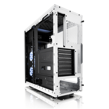 Fractal Design Focus G FD-CA-FOCUS-WT-W Side window, Left side panel - Tempered Glass, White, ATX, Power supply included No (Attēls 2)