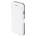 Telone Супер тонкий Чехол-книжка со стендом Huawei Mate 8 Белый (Фото 3)