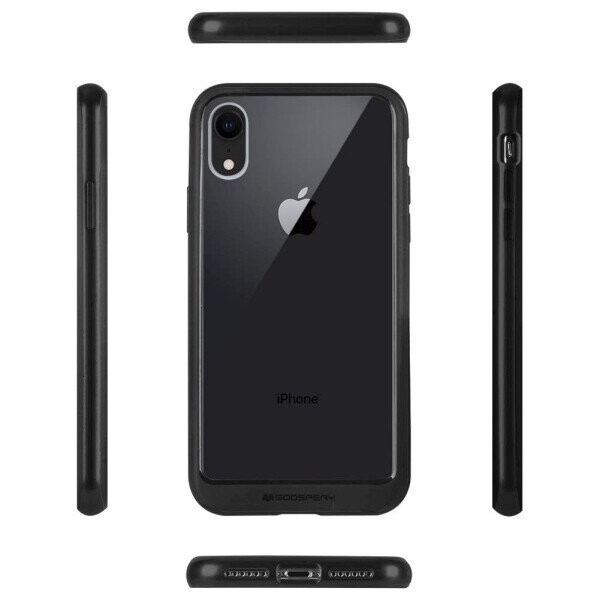 Mercury Bumper X iPhone Xs Max czarny |black (Attēls 3)