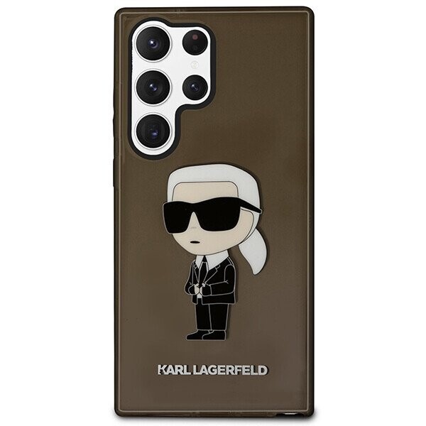 Karl Lagerfeld KLHCS23LHNIKTCK S23 Ultra S918 czarny|black hardcase Ikonik Karl Lagerfeld (Attēls 3)