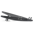 deepcool Laptop cooler Wind Pal FS , slim, portabel , highe performance, two 140mm fans, 2 xUSB Hub, up tp 17"   382x262x46mm mm (Attēls 7)