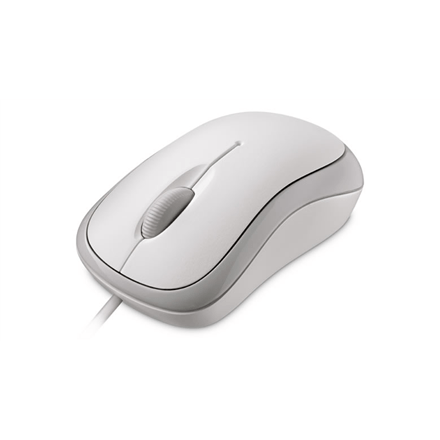 Microsoft 4YH-00008 Basic Optical Mouse for Business 1.83 m, White, USB (Фото 3)