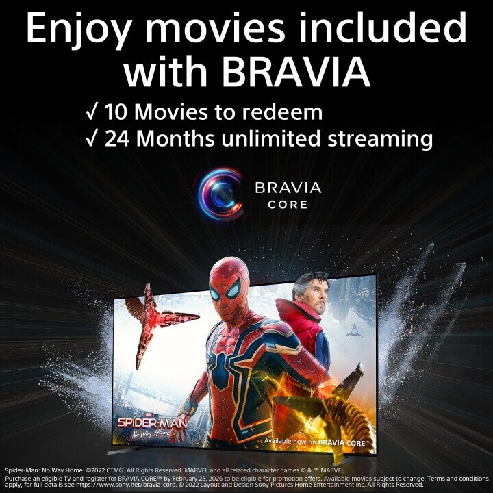 Sony BRAVIA XR | XR-75X90L | Full Array LED | 4K HDR | Google TV | ECO PACK | BRAVIA CORE | Perfect for PlayStation5 | Aluminium Seamless Edge Design (Attēls 6)