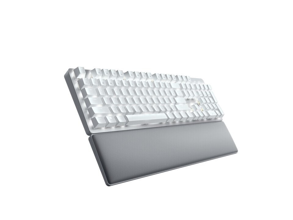 Razer Pro Type Ultra Mechanical Keyboard, Nordic Layout, Wireless/Wired, White (Attēls 2)