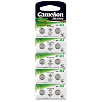 Camelion AG4/LR66/LR626/377, Alkaline Buttoncell, 10 pc(s) (Фото 1)