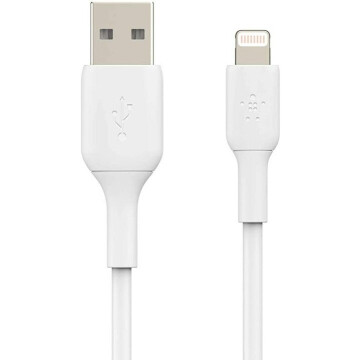 BELKIN BOOST CHARGE™ Lightning to USB-A Cable, 2M, White (Фото 1)