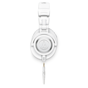 Audio Technica Headphones ATH-M50XWH 3.5mm (1/8 inch), Headband/On-Ear, White (Attēls 1)