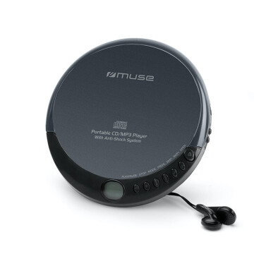 Muse Portable CD/MP3 Player With Anti-shock