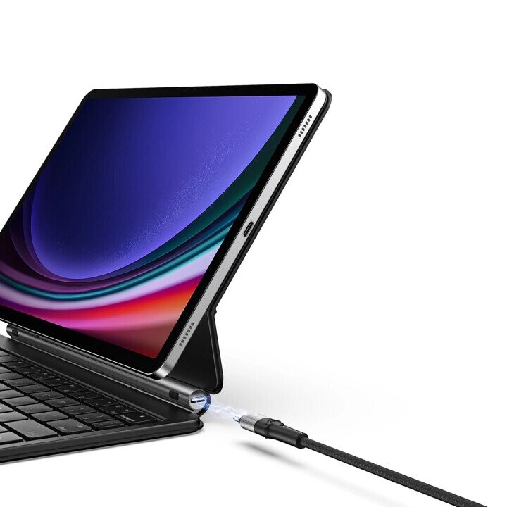 Dux Ducis Keyboard (MK Series) Case with Bluetooth Keyboard for Samsung Galaxy Tab S9 | S8 | S7 - Black (Фото 14)