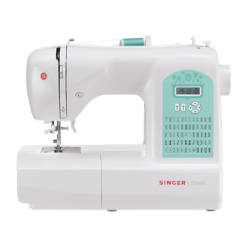 Sewing machine Singer STARLET 6660  White, Number of stitches 60, Number of buttonholes 4, Automatic threading (Attēls 1)