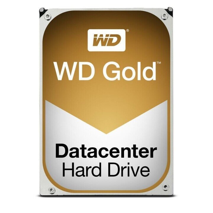WD Gold 1TB HDD 7200rpm 6Gb/s serial ATA sATA 128MB cache 3.5inch intern RoHS compliant Enterprise Bulk (Attēls 1)