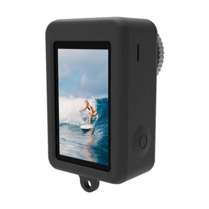 Silicone case Puluz for DJI Osmo Action 4|3 with lens cover (black) (Фото 2)