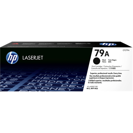 HP CF279A LaserJet Toner Cartridge, Black (Attēls 1)