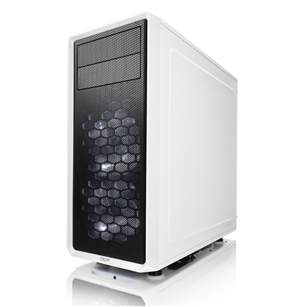 Fractal Design Focus G FD-CA-FOCUS-WT-W Side window, Left side panel - Tempered Glass, White, ATX, Power supply included No (Фото 1)
