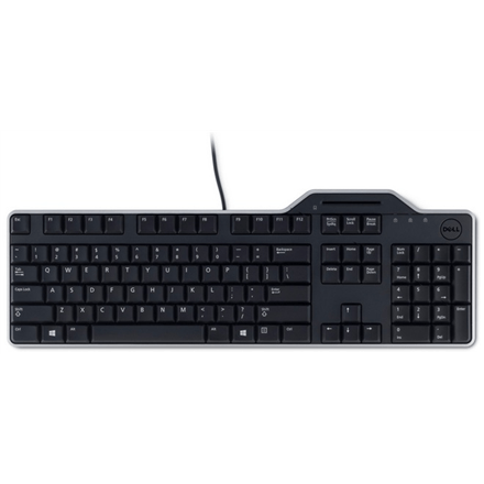 Dell KB813 Smartcard keyboard, Wired, Black, English (Attēls 4)