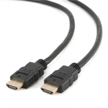 Cablexpert CC-HDMI4-6 High speed HDMI male-male cable, Black, 1.8 m (Attēls 1)