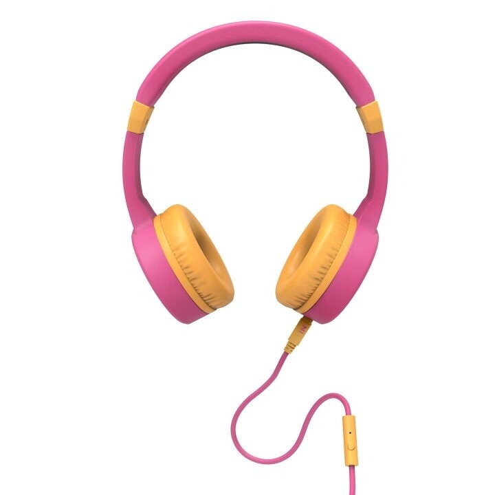 Energy Sistem Lol&Roll Pop Kids Headphones Pink (Music Share, Detachable Cable, 85 dB Volume Limit, Microphone) (Attēls 3)