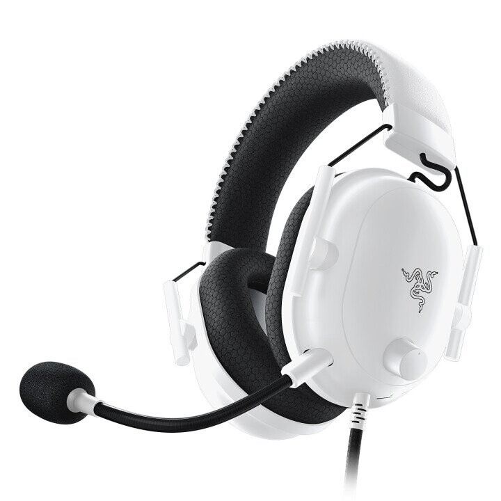 Razer BlackShark V2 Pro Headset, On-Ear, Wireless, Microphone, White (Attēls 2)