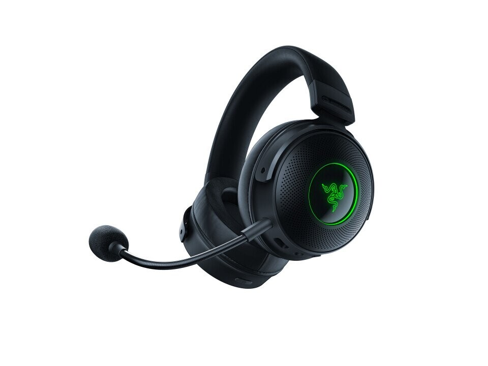 Razer Kraken V3 Gaming Headset, Over-Ear, Wireless, Microphone, Black (Attēls 5)