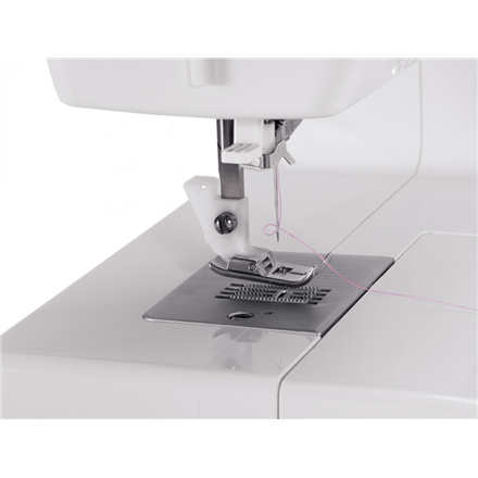 Sewing machine Singer SIMPLE 3223 White/Pink, Number of stitches 23, Number of buttonholes 1, (Attēls 4)
