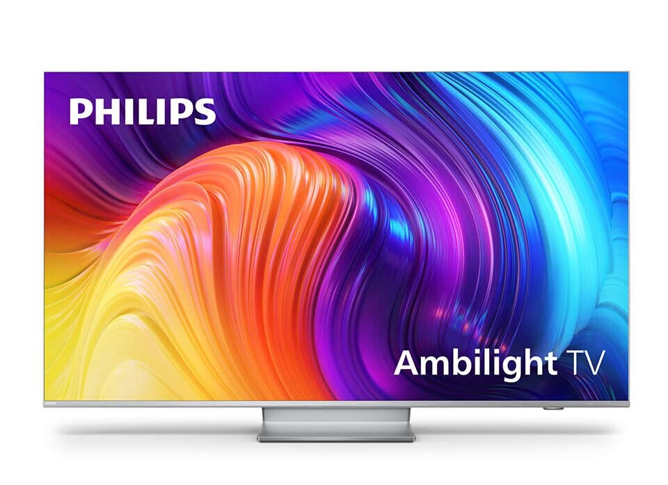 Philips 43PUS8807/12 TV 109.2 cm (43") 4K Ultra HD Smart TV Wi-Fi Silver (Attēls 1)