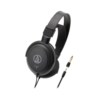 Audio Technica 3.5mm (1/8 inch), Headband/On-Ear, Black (Фото 1)