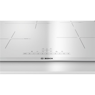 Bosch Hob PIF672FB1E Induction, Number of burners/cooking zones 4, White, Display, Timer (Attēls 3)