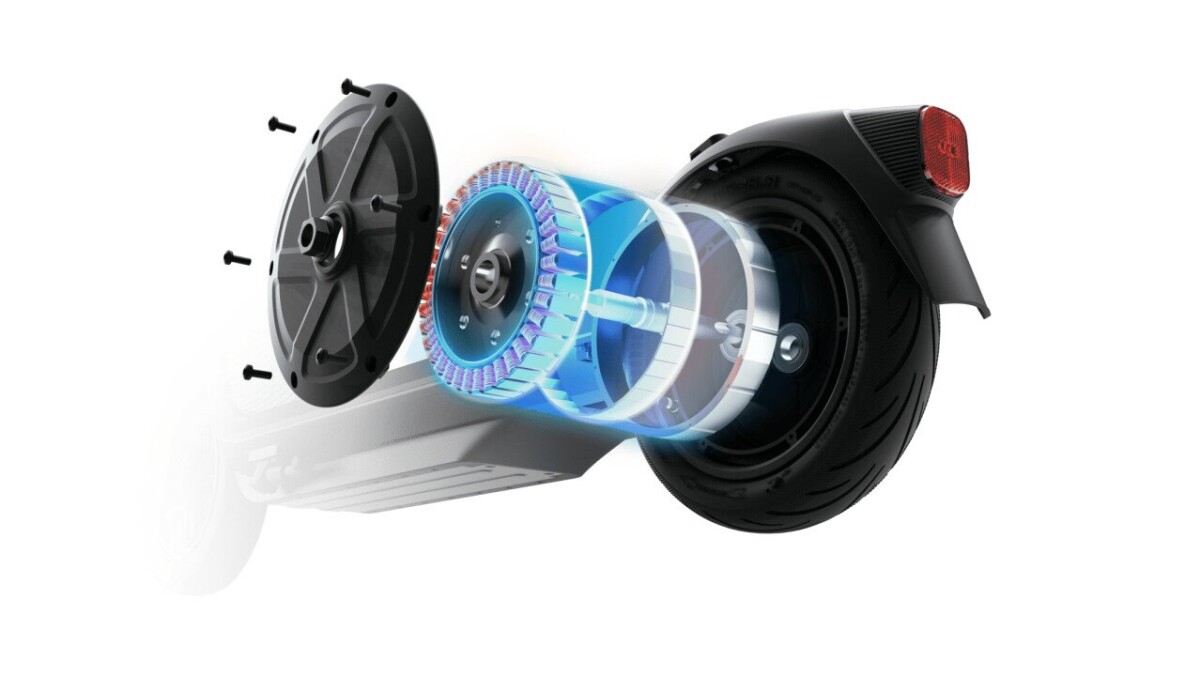 Ninebot by Segway Kickscooter E2 PRO E, Black (Attēls 21)