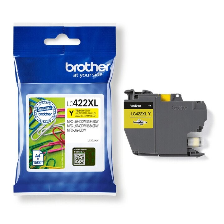 Brother LC-422XLY ink cartridge 1 pc(s) Original Yellow (Фото 3)