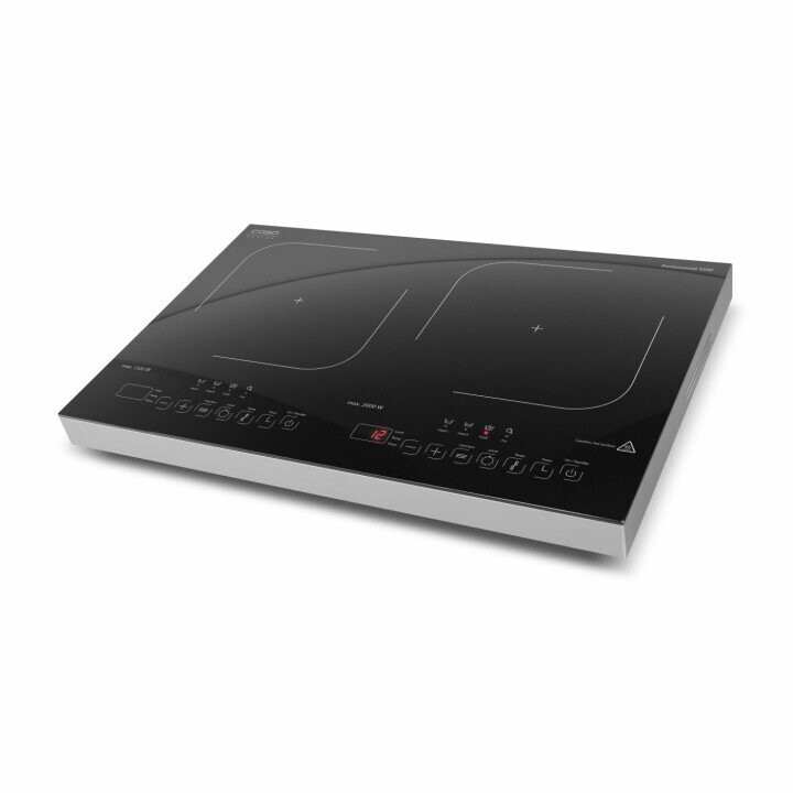 Caso Hob ProGourmet 3500  Number of burners/cooking zones 2, Black, Timer, Induction (Фото 1)