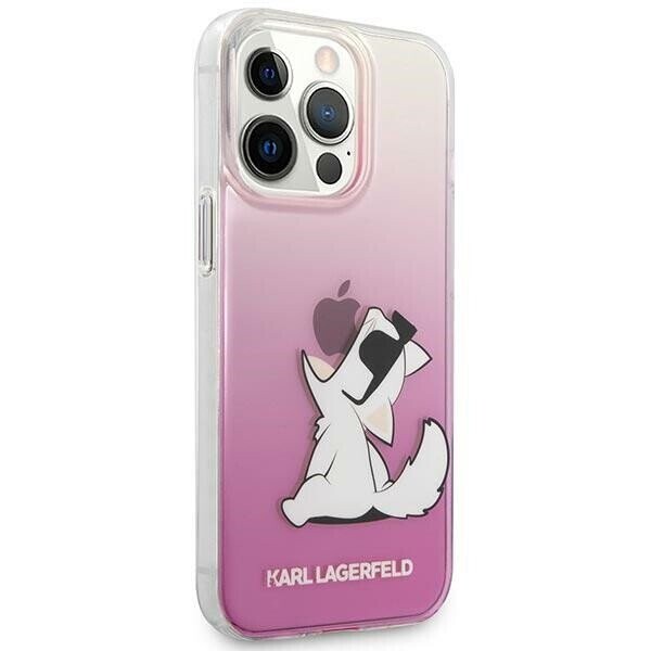 Karl Lagerfeld KLHCP14XCFNRCPI iPhone 14 Pro Max 6,7" hardcase różowy|pink Choupette Fun (Фото 4)