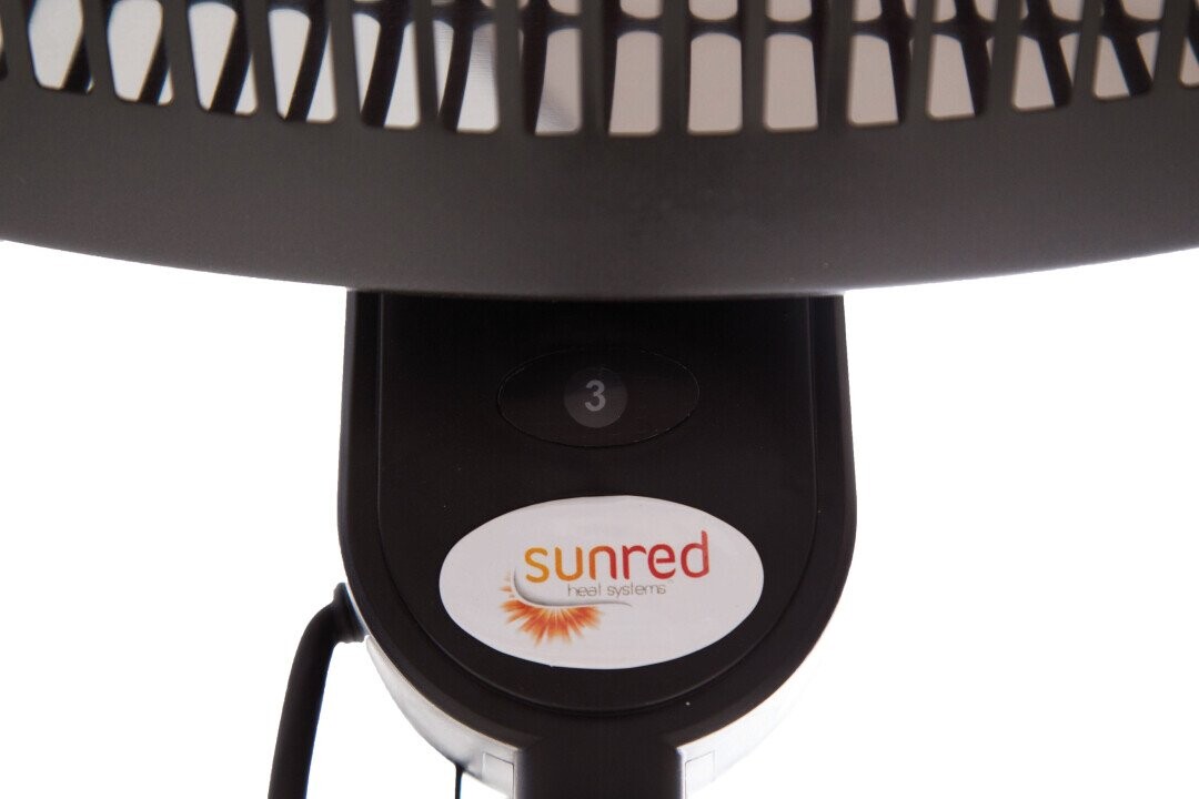 SUNRED Heater SMQ2000A, Elekra Quartz Standing Infrared, 2000 W, Black (Attēls 5)