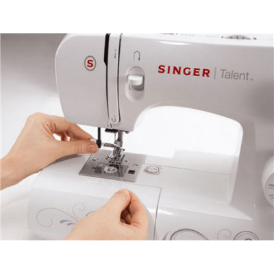 Sewing machine Singer SMC 3323 White, Number of stitches 23, Automatic threading (Фото 3)