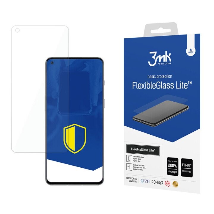 OnePlus 9RT 5G - 3mk FlexibleGlass Lite™ screen protector (Attēls 1)