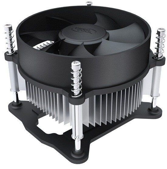 deepcool 11508 socket 115x, 92mm fan,  on screws, 65 W, Intel (Фото 1)