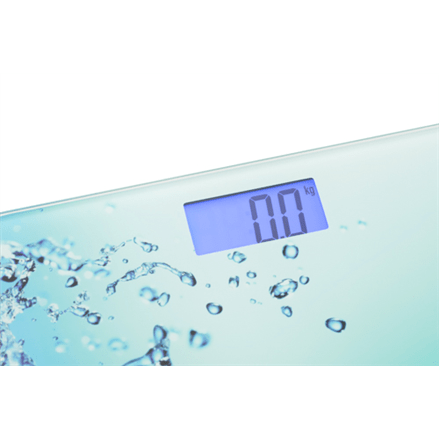 Mesko Bathroom scales MS 8156  Maximum weight (capacity) 150 kg, Accuracy 100 g, Multiple user(s), Blue (Фото 3)