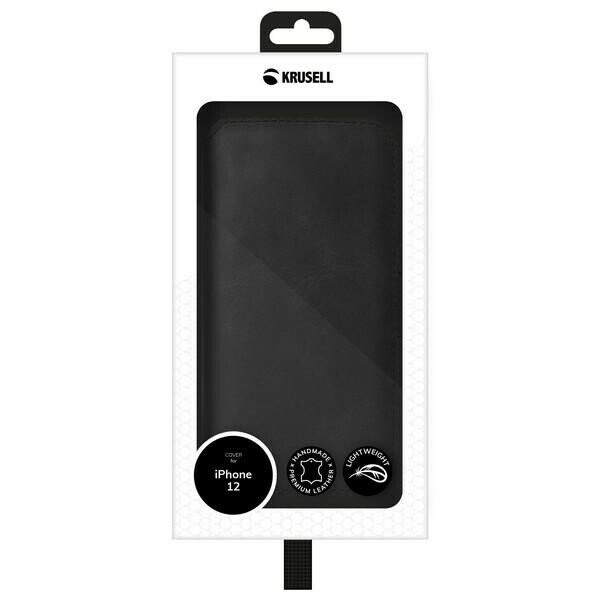 Krusell iPhone 12 Mini 5,4" Sunne 3 Card PhoneWallet czarny|black 62146 (Фото 6)