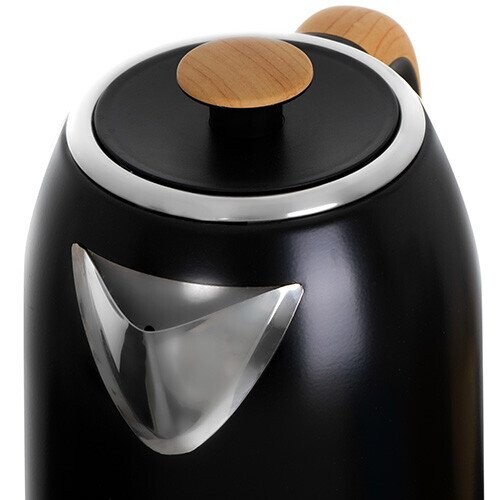 Camry Kettle CR 1342 Electric, 2200 W, 1.7 L, Stainless steel, 360° rotational base, Black (Attēls 4)