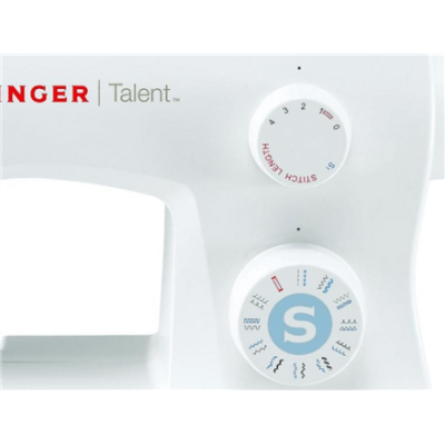 Sewing machine Singer SMC 3323 White, Number of stitches 23, Automatic threading (Фото 4)