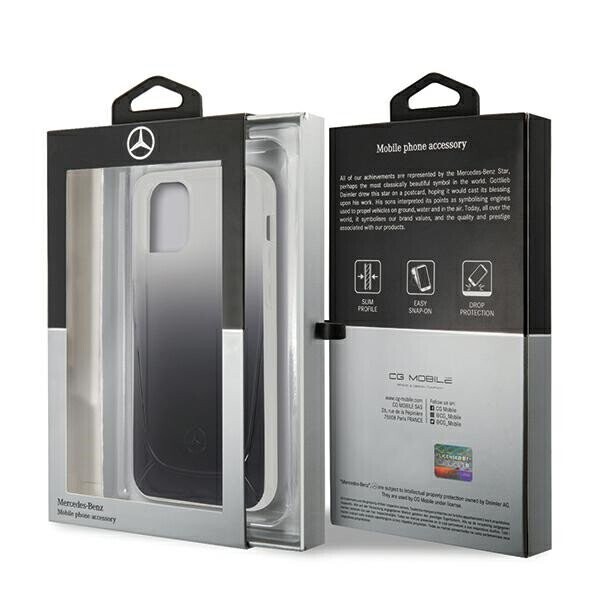 Mercedes MEHCP12MARGBK iPhone 12|12 Pro 6,1" czarny|black hardcase Transparent Line (Attēls 8)