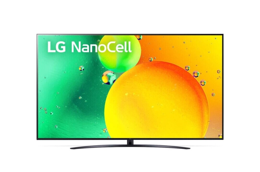 LG NanoCell 65NANO763QA TV 165.1 cm (65") 4K Ultra HD Smart TV Wi-Fi Black (Attēls 1)